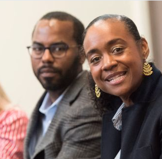 image of Dr. Maisha Winn and Dr. Torry Win with Transformative Justice Studies.