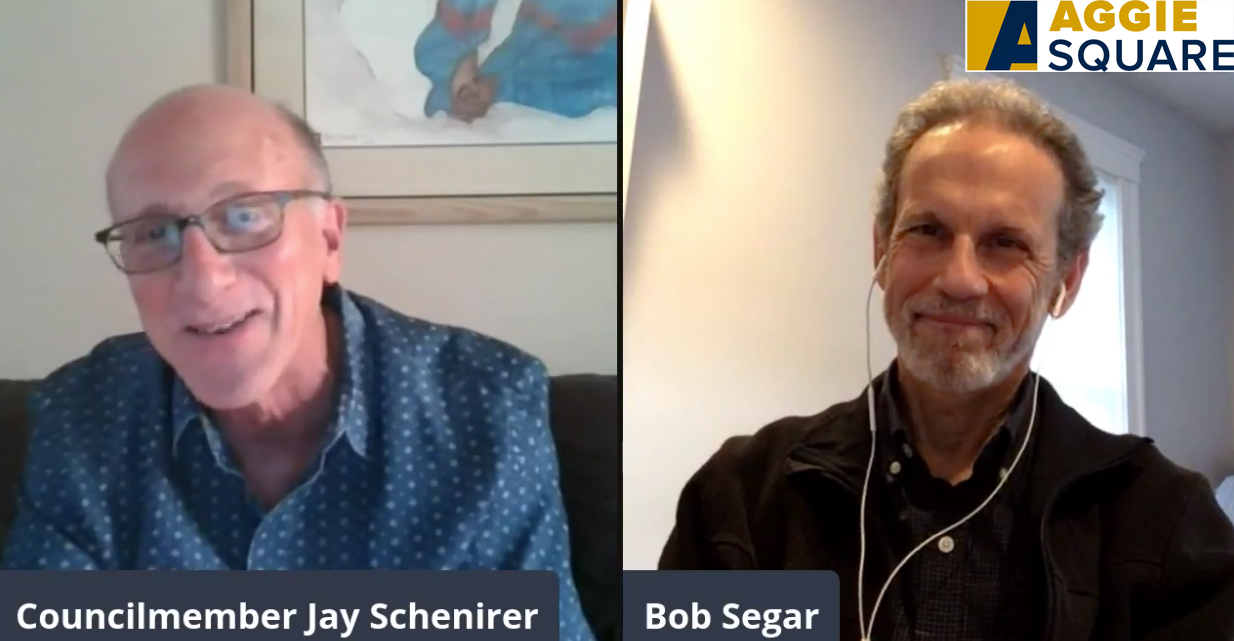 Jay Schenirer and Bob Segar