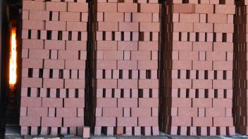 Stacks of bricks