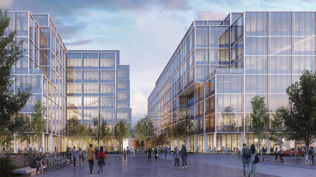 The Sacramento City Council voted unanimously to a resolution of intention to establish Aggie Square. ZGF Architects graphic A rendering of Aggie Square