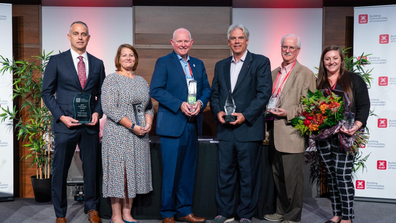 Image of AURP 2022 award of excellence winners.