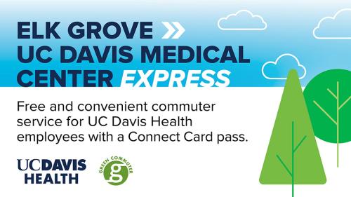 Image of graphic for the Elk Grove UC Davis Medical Center Express.