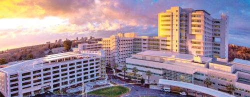 Image of the UC Davis Health campus in Sacramento.