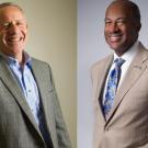 UC Davis Chancellor Gary May and Mayor Steinberg