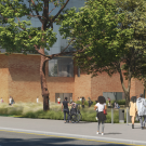 rendering of uc davis aggie square